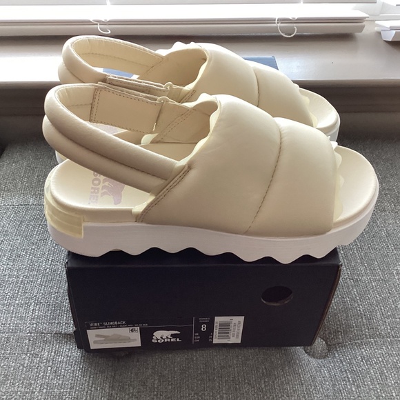 SOREL Viibe Slingback Sandal (Women), size 8 - Picture 3 of 11
